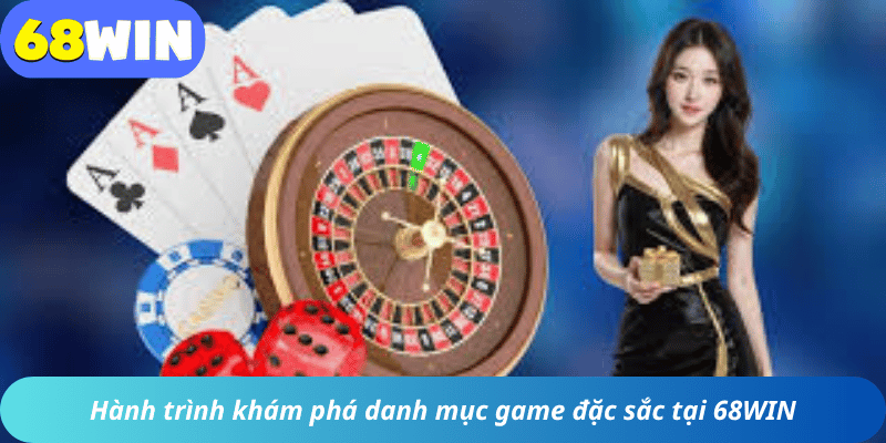Hành trình khám phá danh mục game đặc sắc tại 68WIN