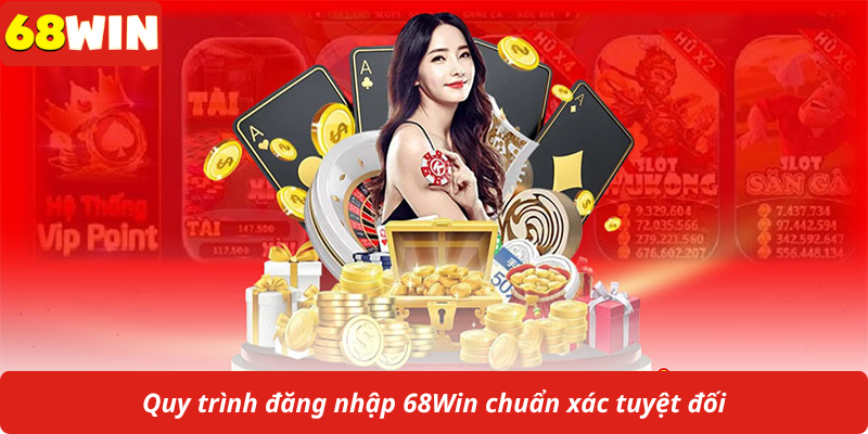 Quy trình đăng nhập 68Win chuẩn xác tuyệt đối