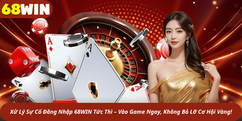Xử Lý Sự Cố Đăng Nhập 68WIN Tức Thì – Vào Game Ngay, Không Bỏ Lỡ Cơ Hội Vàng!