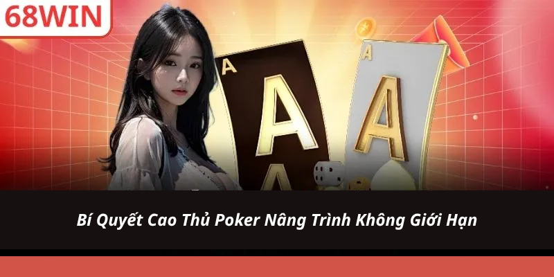 Bí Quyết Cao Thủ Poker Nâng Trình Không Giới Hạn