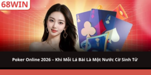 Poker Online 2026 – Khi Mỗi Lá Bài Là Một Nước Cờ Sinh Tử