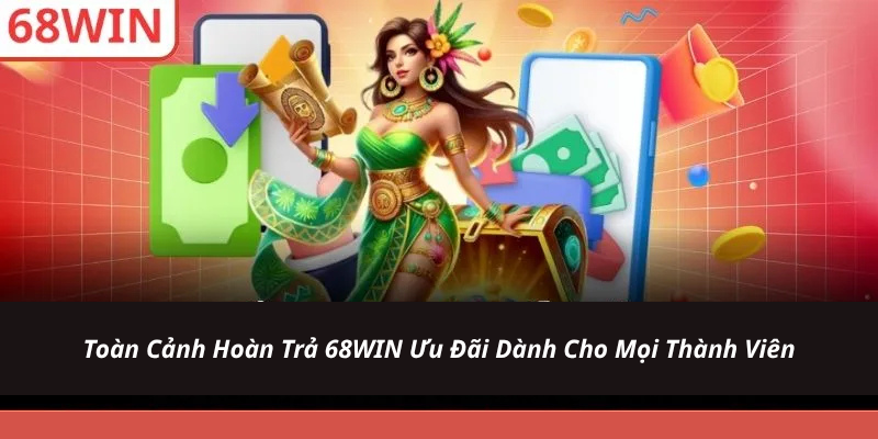 Toàn Cảnh Hoàn Trả 68WIN Ưu Đãi Dành Cho Mọi Thành Viên